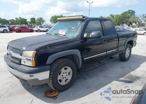 2004 Chevrolet Silverado 1500 Z71 из США, поврежденный, VIN 1GCEK19T94E202931